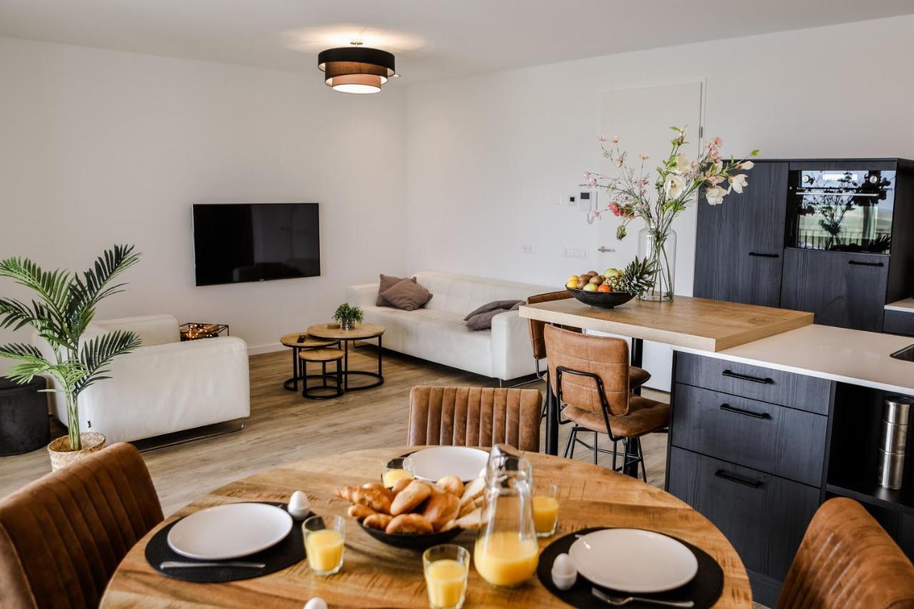 Luxe 4 Persoons Appartement In Residence Marina Kamperland 2C Kültér fotó